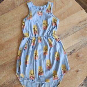 Tea Skirted Tank Dress Popsicle in Blue Size 8
